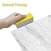 1 Pcs Diamond Hand Pad Sanding Block Sharp Glass Grinding Polishing Pad Sanding Block Foam Backing Hand-Held Sanding Block for Sanding Polishing Marble Tile Ceramics (60#)