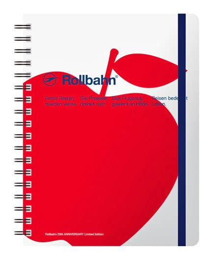 Rollbahn Pocket Memo Notebook L Limited Apple Design Grid Japan Delfonics