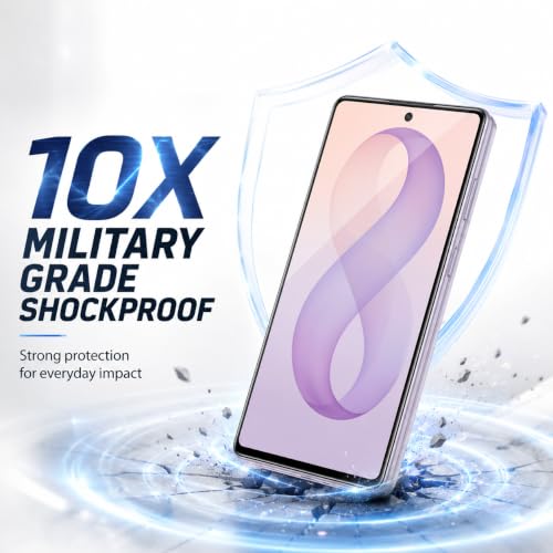 Image of FIRST MART Tempered Glass Screen Protector for Samsung Galaxy Z Fold 8 5G - Full-Glue Screen Guard, 3D Edge to Edge, HD Clear, Bubble-Free, Case-Friendly, Black, Pack of 2