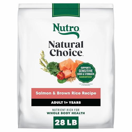 Image of Nutro Natural Choice Dry Dog Food, Salmon & Brown Rice Recipe, 28 lb