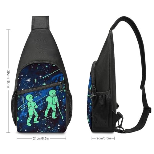 Bolso Cruzado Deportivo Casual con Gran Capacidad miniatura 2