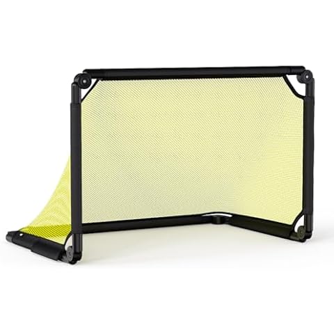 Soccer Goal Net, Auto Pop Up Soccer Goals for Backyard, Kids Youth Adult Folding Indoor Outdoor Insta Goals, Portable Mini Soccer Training Nets with Carry Bag Cover