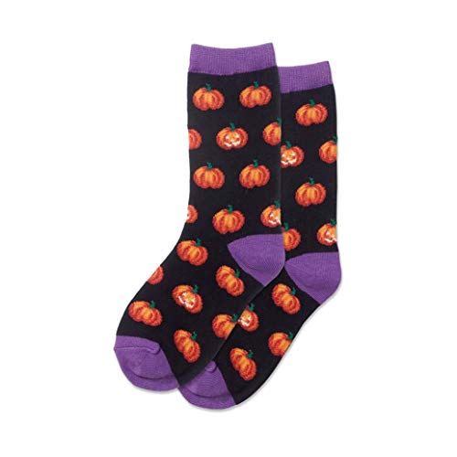 Chaussettes Hot Sox Kids Holiday Fun Crews noir Small-medium, le cadeau idéal pour Noël