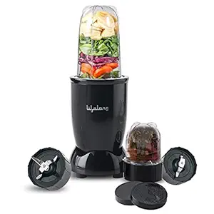 Lifelong Regalia PowerNutri Mixer/Grinder/Blender/Shaker, 2 Stainless Steel Blades,2 Unbreakable Jars, 450 W Powerful Copper Motor (Black, 1 Year warranty, LLNBB001) at Rs. 1599