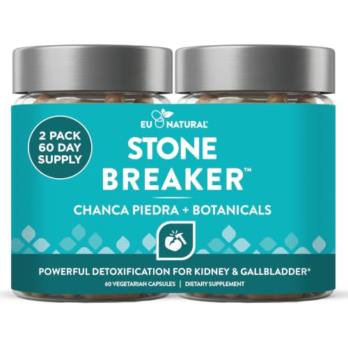 Chanca Piedra Stone Breaker - The Original Stone Breaking Formula with Celery Seed & Parsley - Supports Kidney Gallbladder & Urinary Tract Cleansing to Help Flush Impurities - 120 Vegetarian Capsules