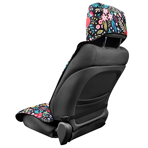 Yr Universal Fit Waterproof Stain Resistant Car Seat Cover, Non-Slip Neoprene Car Seat Covers For Sedan, Suv, Van, Truck, Front Seat Protector, Protect Your Leather & Cloth Seats (Garden Picnic) #TOP2