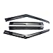 Black Outside Mount Window Rain Guards Compatible with 2022-2023 M-itsubishi Outlander,Durable Window Visor Deflectors
