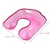 Healifty Wash Hair Sink Bowl Hair Washing Tray Hair Neck Tray Hair Perming Neck Rest Container Shoulder Support Protector for Hair Styling Perming Hairdressing Pink Hair Coloring Water Tray