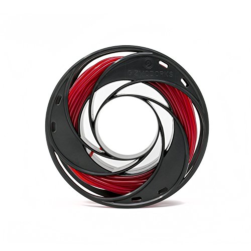 Image of Gizmo Dorks Flexible TPU Filament for 3D Printers 1.75mm 200g, Red