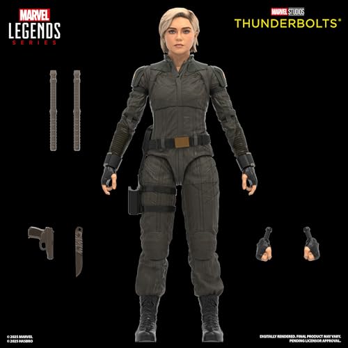 Thunderbolts Marvel Legends Pack 2 figurines Yelena Belova & Guardian 15 cm - vue 7