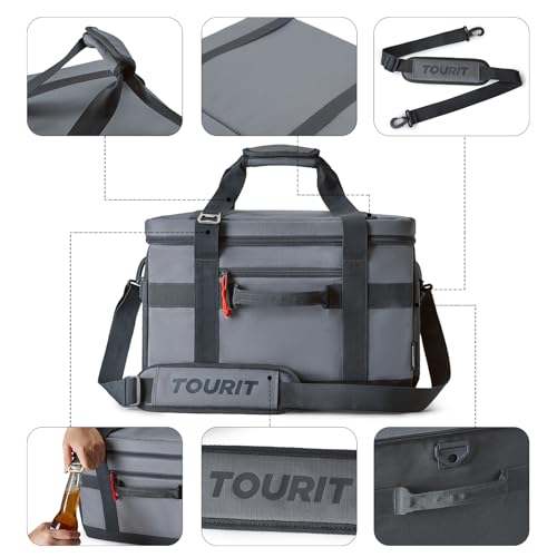 Tourit TR2103045AN008-FUS Cooler Bag 48-Can Insulated Soft Cooler Large Collapsible Cooler Bag 32L Lunch Coolers thumb #4