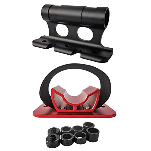 Oshhni Fahrrad Auto Dachträger durch Achshalter LKW Fester Clip Fahrradträger Schnellspanner für Fahrradtransport Reise Pickup, Rot