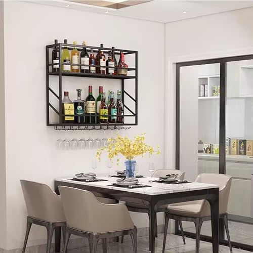 Étagère à vin moderne pour optimiser l'espace des petits salons - 5