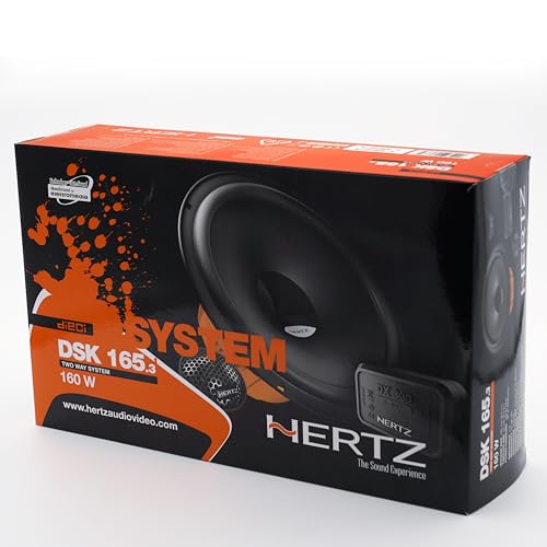 Hertz DSK 165.3-2-Wege Lautsprechersystem mit 165mm Woofer & 24mm Tweeter – Hohe Klangqualität & Einfache Installation