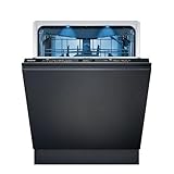 Siemens SX95EX22CE iQ500 Vollintegrierter Geschirrspüler, 60 cm, XXL, Made in Germany, varioScharnier, varioSpeed Plus, autoOpen dry, smartStart, Glas-Zone, Side Light, RackMatic, Home Connect