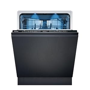 Siemens SX95EX22CE iQ500 Vollintegrierter Geschirrspüler, 60 cm, XXL, Made in Germany, varioScharnier, varioSpeed Plus, autoOpen dry, smartStart, Glas-Zone, Side Light, RackMatic, Home Connect