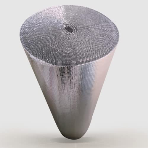 Preisvergleich Produktbild Isolierfolie Selbstklebend Aluminium Dampfsperrfolie Dampfsperre Dach Innen Dampfsperre zur Dämmung Dampfsperrfolien zur Dachisolierung Dach dampfsperre sauna Dampfsperren,Dach(Size:1x30m / 3.2x98.4ft)