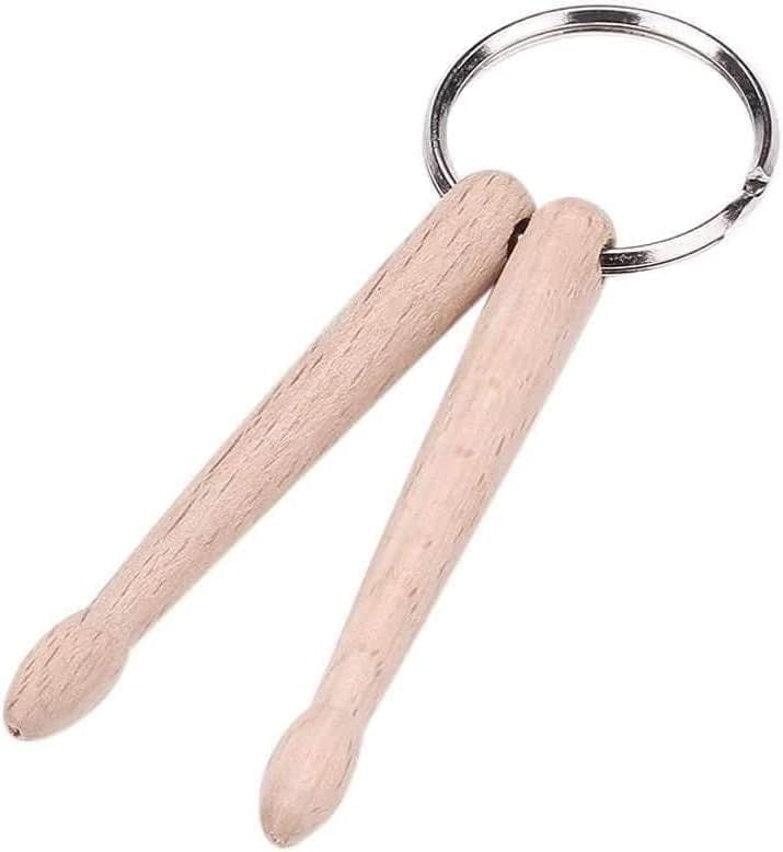 Llaveros Mini Baquetas de Madera Portátiles miniatura 1