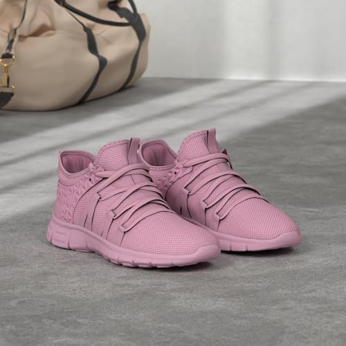 Image of INZCOU Running Shoes Lightweight Tennis Shoes Non Slip Gym Workout Shoes Breathable Mesh Walking Sneakers