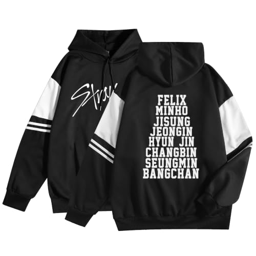 Image of JUNG KOOK SKZ Hoodie Felix Hyunjin Bangchan New Album Star Concert Sweater Support Sweatshirt Shirt Skz Merch for Women