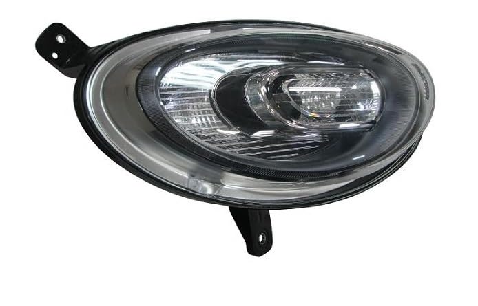 Faro Fanale Proiettore Anteriore Inferiore DX Destro Compatibile Per 500X 500 X dal 2015 Luce Diurna Regolazione Manuale Gruppo Ottico