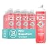 Sparkling Ice Pink Grapefruit Sparkling Water Zero Sugar 17 fl oz Bottles Pack of 12 with Antioxidants and Vitamins Flavored Carbonated Water Drinks