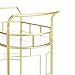 Silverwood Sinclair 2 Tier Metal and Glass Bar Cart, Gold