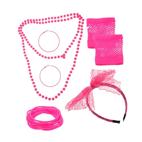 minkissy 1Juego Accesorios De Disfraz De Mujer Incluye Rodilleras y Gafas Para Temáticas