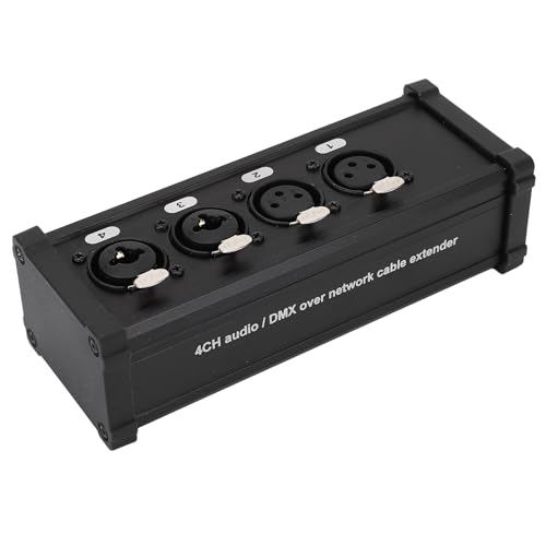4 Channel Sound Transmitter, with Common Ground Interference Isolation, Noise Reduction and Isolation Effect for Indoor and Outdoor Environments