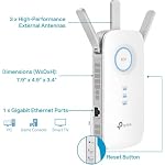 TP-Link AC1900 WiFi Range Extender RE550 | Dual-Band Wireless Repeater Amplifier w/Gigabit Ethernet Port | Up to 2200 Sq. Ft., 32 Devices | Internet Signal Booster | APP Setup | EasyMesh Compatible - Image 4