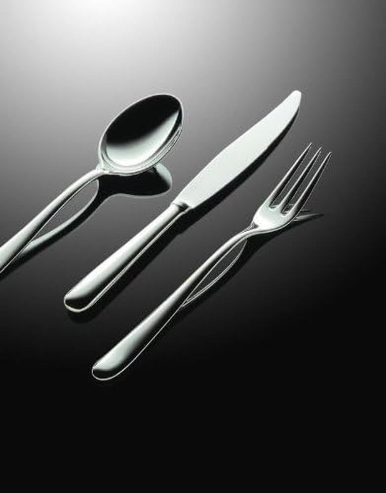 Alessi LCD01/20 Caccia Fischvorlegemesser, glänzend poliert