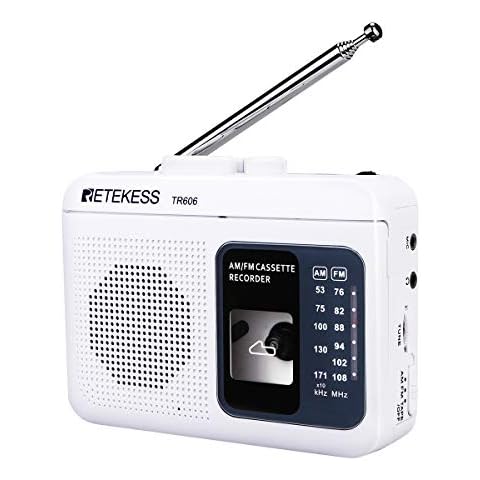 Retekess TR606 Portable Radio with Cassette Player Cover