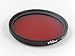 Produktbild vhbw Universal Farb Filter 40.5mm rot für Kamera Objektiv Nikon 1-Mount VR 30-110 mm 3.8-5.6.
