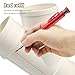 24Pcs 2.8mm Carpenter Pencil Refill - Long Lasting HB Refill for Construction Pencils Replacements Carpenter Marker Graphite Woodworking Mechanical Pencil Leads(Red)
