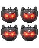 Solar Coyote Deterrent Predator Lights - Nocturnal Animal Repeller...