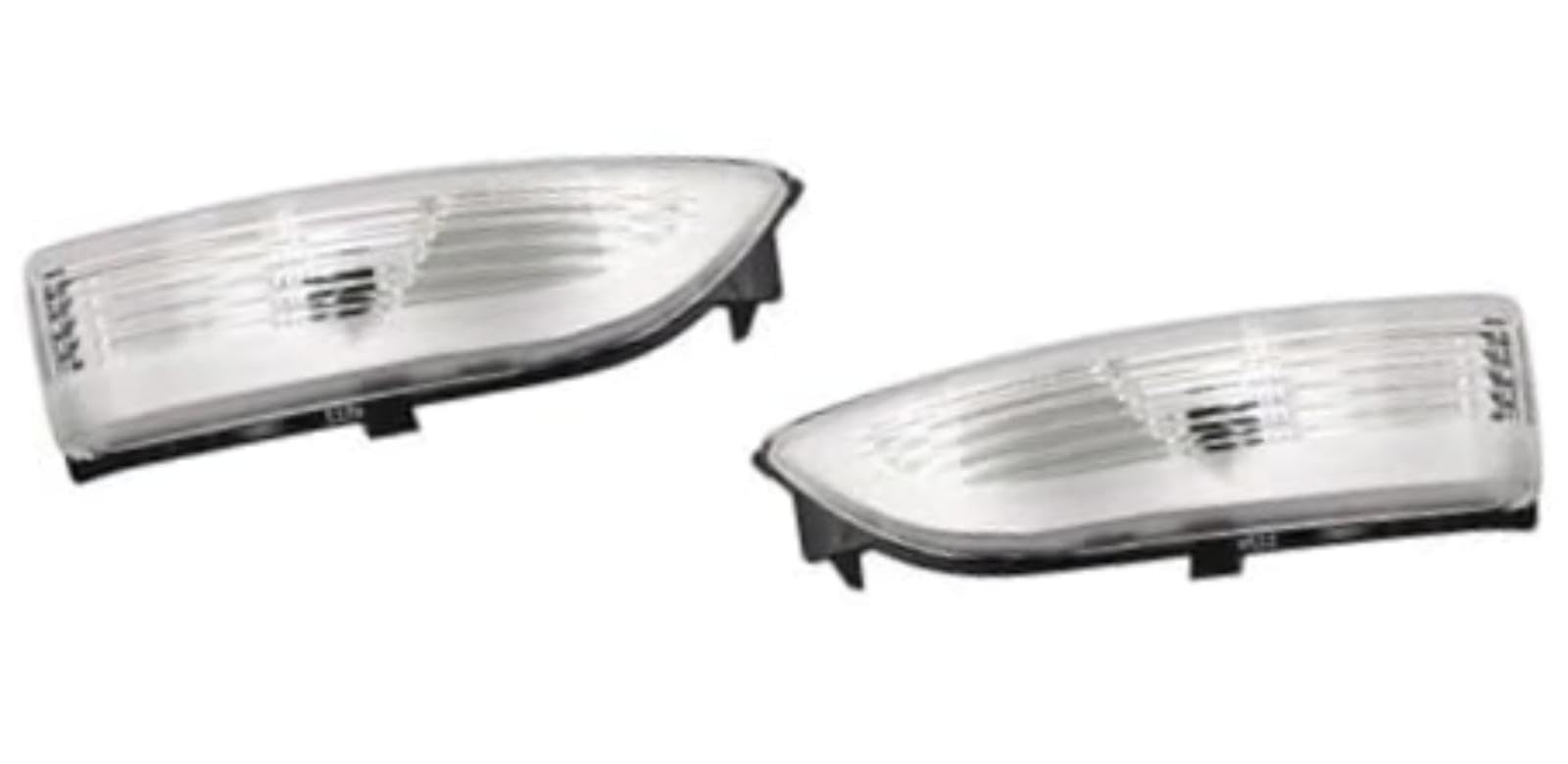 Dla forda, dla Ranger 2016-2020 boczne lusterko wsteczne Led kierunkowskaz skrzydło lusterko wsteczne lampka kontrolna cofania bez żarówki Przedni kierunkowskaz samochodu (Pair)