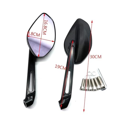 Rétroviseur Universel pour Moto Adapté Aux Accessoires en Alliage D'aluminium pour Duc&ati Street Fighter V2, V4, V4S, V4SP Guidon Miroirs Arrière – vue 6