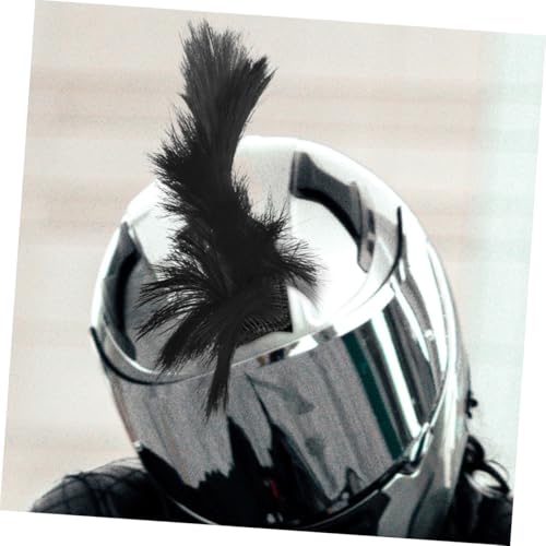 Cresta Mohawk para Casco de Moto y Ciclismo Toddmomy 2 Piezas 7