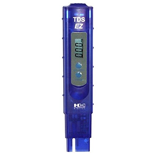 HM Digital TDS-EZ Water Quality TDS Tester, 0-9990 ppm Measurement Range, 1 ppm Resolution, 3% Readout Accuracy,Purple