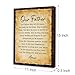 Our Father Prayer Wall Decor,Lords Prayer Canvas Wall Art,Christian Bible Verse Wall Decor,Scripture Religious Wall Art for Prayer Room Church