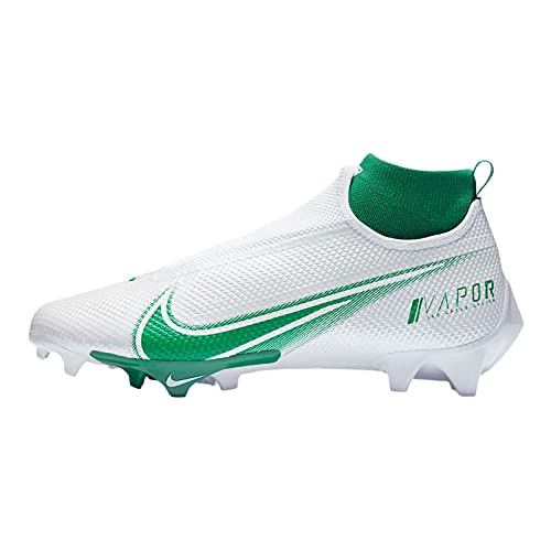 Nike Vapor Pro 360 Green White Mens Football Cleats (Numeric_9_Point_5)