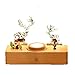 Produktbild Wivilly 3D Deer Dekoration Rotierende LED-Nachtlicht Haushalt Bluetooth Lautsprecher Kreative Romantischen Geburtstag Liebhaber Kann Angepasst Werden,d