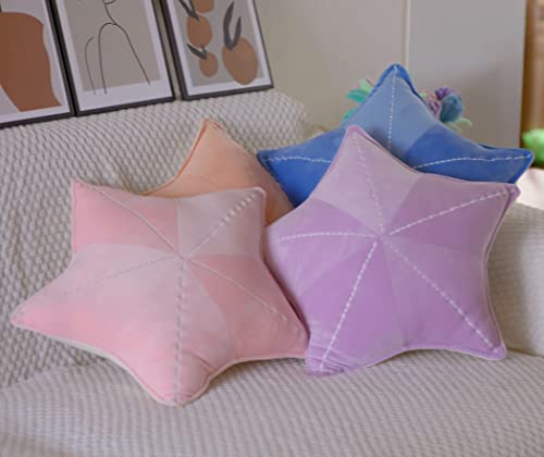 Hxiyan Starfish, Shell Pillow, Plush Cushion, Car Cushion, Waist Cushion, Interesting Characteristic Chair Cushion (Star Purple, 19.6In) #TOP6