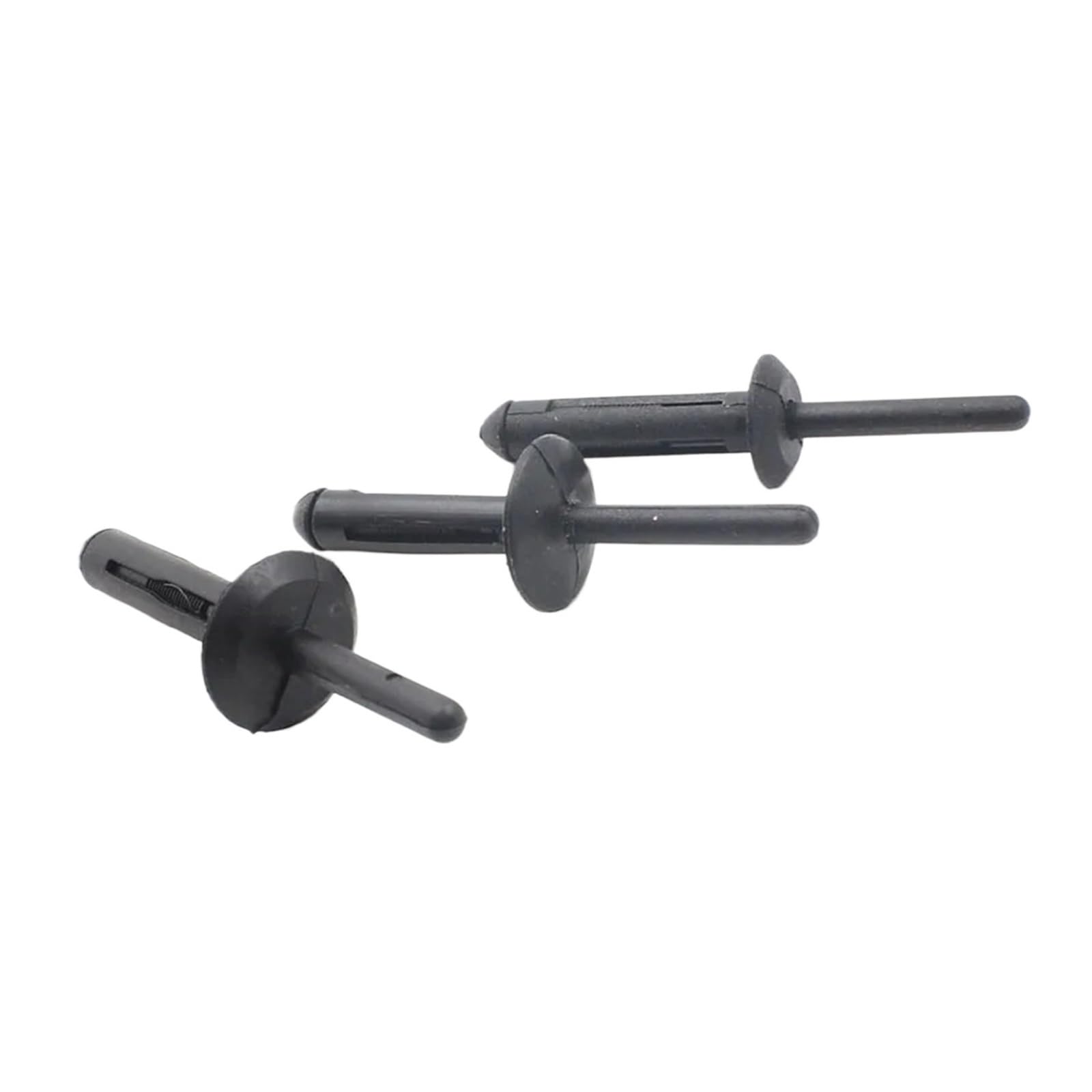 FDCSKINX 50Pcs Car Arch Plastic Expansion Blind Rivets Bumper Clip Auto Fasteners Retainer Push Pin(NO.3-50PCS)