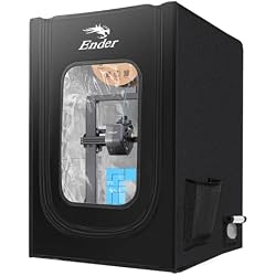Creality 3D Printer Enclosure with Vent (Exhaust kit not included), Protective Cover for Ender 3/3 Pro / 3 V2 / 3 V3 SE / 3V3 KE / 3V2 Neo / 3 S1 Pro / 5 Pro / CR10 SE / K1 Max, 21.6 * 25.5 * 29.5 in