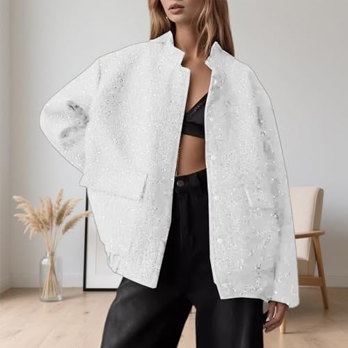 Manteau hiver chic grande taille blouson chaud confortable - 3