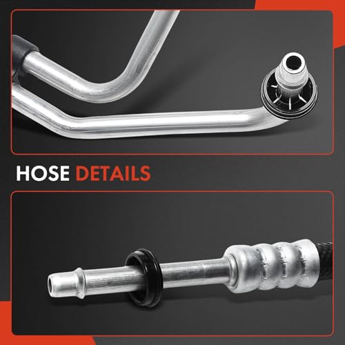 A-Premium Automatic Transmission Oil Cooler Line Hose Assembly Compatible with Jeep TJ Series Wrangler, TJ, 2005 2006, 4.0L by A-Premium - Image 6