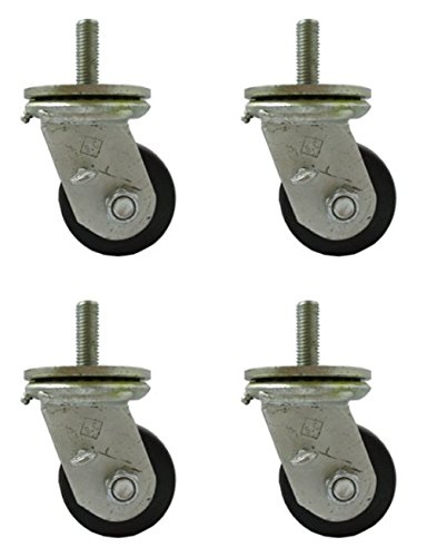 Heavy Duty Vending Machine Phenolic Caster Set of 4, 4000 lb Capacity