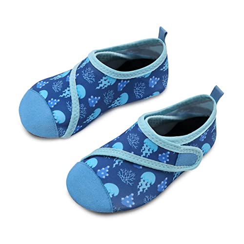 WateLves Zapatos De NatacióN para NiñOs En La Playa De Los Deportes AcuáTicos Deporte De Agua Descalzo Piel NiñOs NiñAs Bebé Antideslizante Secado RáPido Descalzo Aqua Calcetines Piscina Surf JardíN