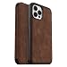 Produktbild OtterBox Strada Hülle für iPhone 12 Pro Max, stoßfest, sturzsicher,Premium Lederfolio mit zwei Kartenhaltern, 3x getestet nach Militärstandard, Braun